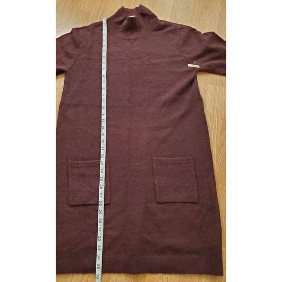 Max Studio Turtleneck Long Sleeve Knit Dress - Picture 7 of 10